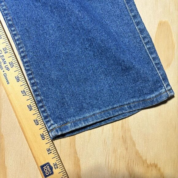 VTG 90s Levis 530 Jeans 42x30* Brown Tab Relaxed Fit Med Wash Flex Denim USA - Picture 7 of 8